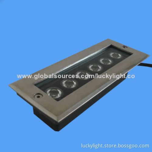 18W LED Underground Light with 24V AC Input Voltage, 50,000 Hours Long Lifespan